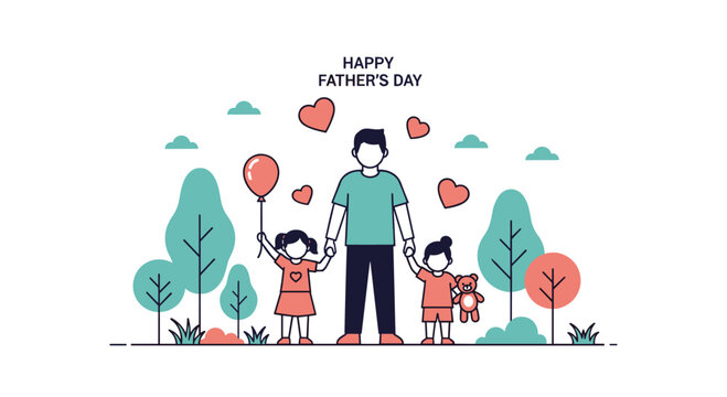 Celebrate fathers day with family love and joyful outdoor moments this special occasion