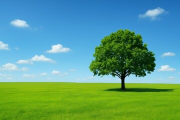 Fototapeta premium Nature Scene with Gentle Breeze