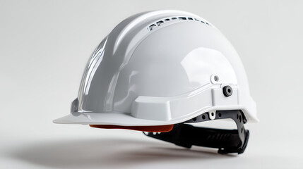 Fototapeta premium Safety Construction Helmet Isolated on Clean Background