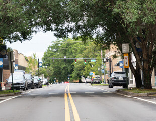 Empty westside street