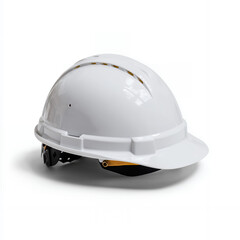 Fototapeta premium Safety Construction Helmet Isolated on Clean Background