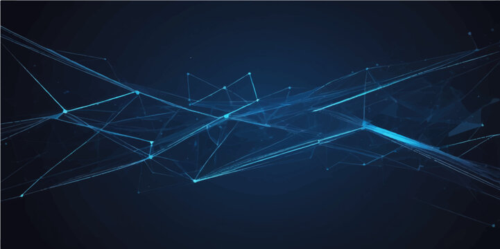 World map with digital blue background and technology-themed elements