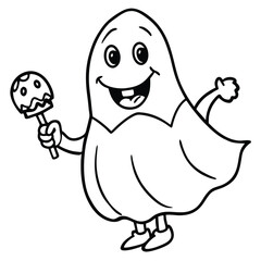 Funny cartoon chicken and cute baby bird illustration vector design with an egg