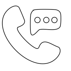 Ringing phone simple icon set. Smartphone ringing. Phone sign. Vector Phone Vector Symbol Icon SVG File 