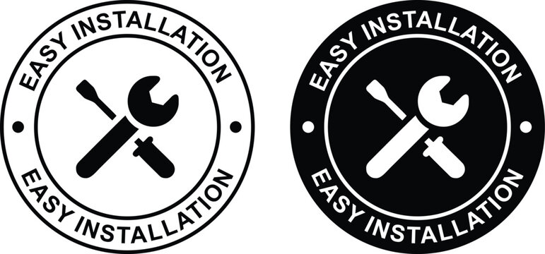 Easy Installation Label