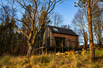 Bothy at Brucefield Estate in Scotland
