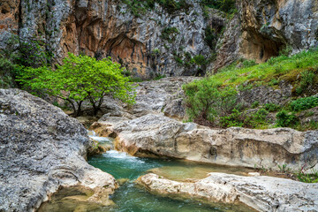 Rock terraces lead to Saint Luke slot