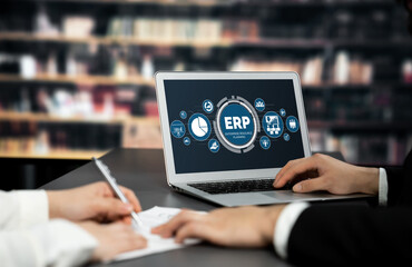 ERP enterprise resource planning software for brisk business to plan the marketing strategy