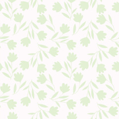 seamless pattern with flowers