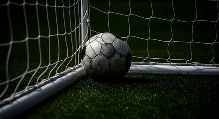 Soccer ball corner goal