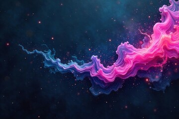 Ethereal Paint Streaks Ghostly Spectral Effect on Dark Textured Surface