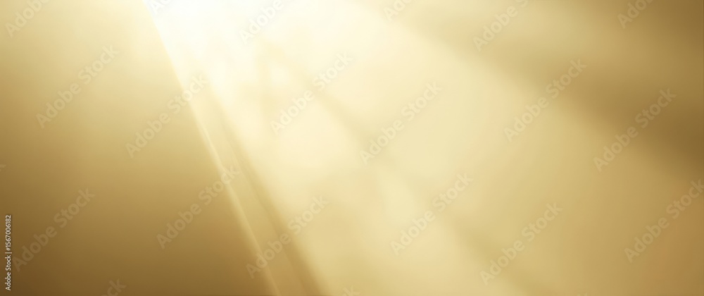 Poster golden light beams creating abstract background design