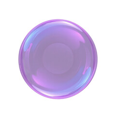 Obraz premium Colorful Soap Bubble with Reflections and Highlights Floating on a Black Background