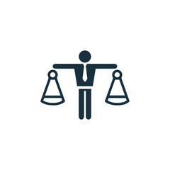 Simple concept icon about regulation. Contains icons such as compliance, guidelines, rules, laws, and more, can be used for web and Vector applications.