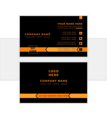 Double-sided creative business card template. new attractive shapes with Adobe illustrator. print template. Modern shape with abstract color. Luxury background. Vector illustration print template.

