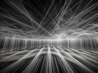 Obraz premium abstract fractal burst