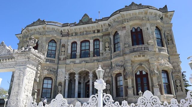 Palace from the Ottoman period, Kucuksu Pavilion in Istanbul, Turkey