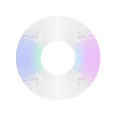 Concentric circles that makes a round shape like a disk