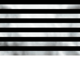 Abstract environment artistic digital design with black and white stripes isolated on transparent background