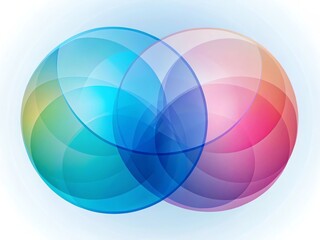 Obraz premium abstract colorful sphere