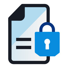 Obraz premium lock icon on internet button