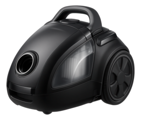 A vacuum cleaner with a HEPA filter system, providing allergy relief by capturing fine dust particles in a family home.