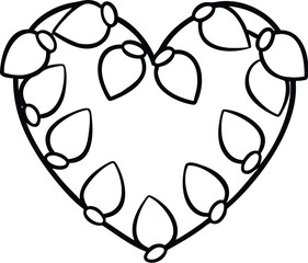 christmas coloring pages, illustration, for kids. winter coloring pages