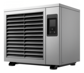 Air-to-water heat pump for a school, providing efficient heating and cooling for large spaces through a centralized system.