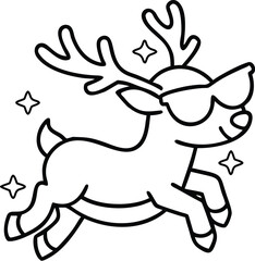 christmas coloring pages, illustration, for kids. winter coloring pages