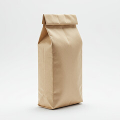 paper bag isolated on white