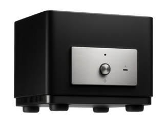 Isolation transformer for a boutique retail store, featuring a stylish design that complements modern shop interiors.