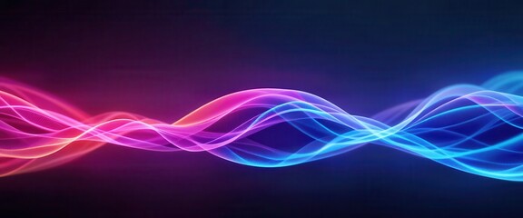Vibrant wave patterns create stunning computer wallpaper backgrounds