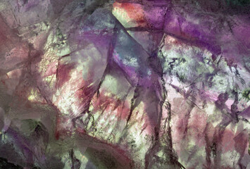 fluorite texture macro green and red color