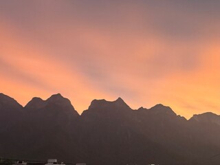 sunset in the mountains © NATHALI