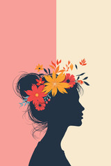 Inner child, Shadow, Mind, Communication, Brain, Emotional intelligence, Trauma, Person, Sadness, Happiness, Thoughts, Mental health, women, woman, GIRL, Artwork, Vector