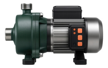 High-pressure vibration pump for a residential farm, capable of reaching remote irrigation points.