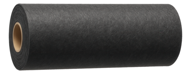 Geotextile barrier for use in a home basement to prevent water ingress and maintain dryness.