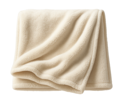 A soft, fluffy fleece throw blanket for cozying up on the couch during chilly evenings in an apartment.