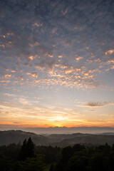 Obraz premium 夜明け前の静かな時間