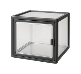 Obraz premium A stackable plastic shoe organizer, great for maximizing space in a walk-in closet.