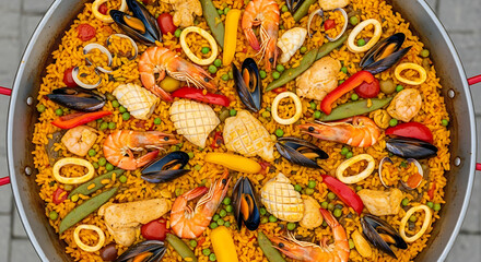 Fototapeta premium Paella