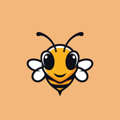 Fototapeta premium bee and honey