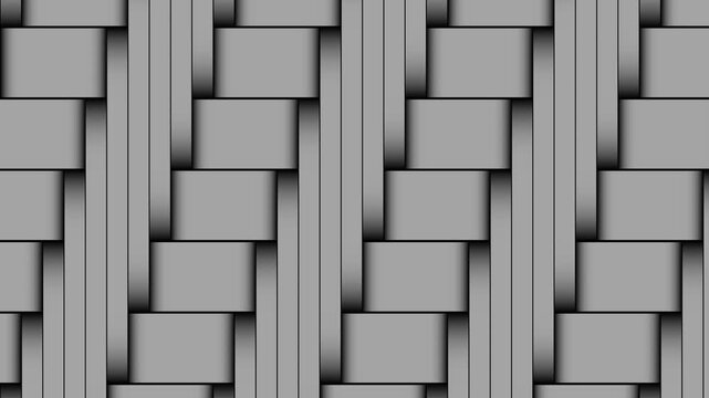 Abstract Woven Pattern Seamless Loopable Gray Texture Design Perfect for Backgrounds and Graphic