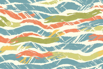 background with children's rainbow, notebook cover