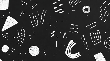 seamless pattern with numbers