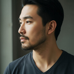 Obraz premium portrait close up man