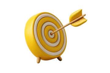 PNG Lemon-target perfect shot with arrow