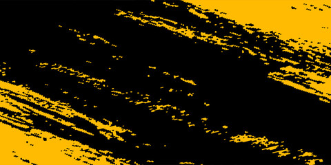 black and yellow abstract dirty grunge background