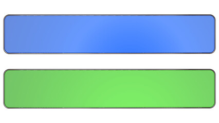 Obraz premium カラフルなテロップのフレーム（動画もあります）