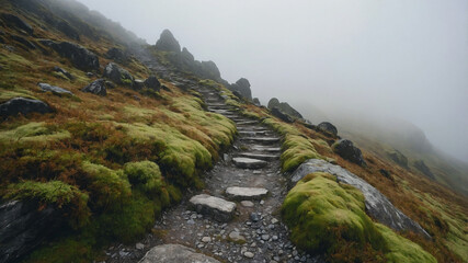 hiking trail in the mountains © Peanut Butter